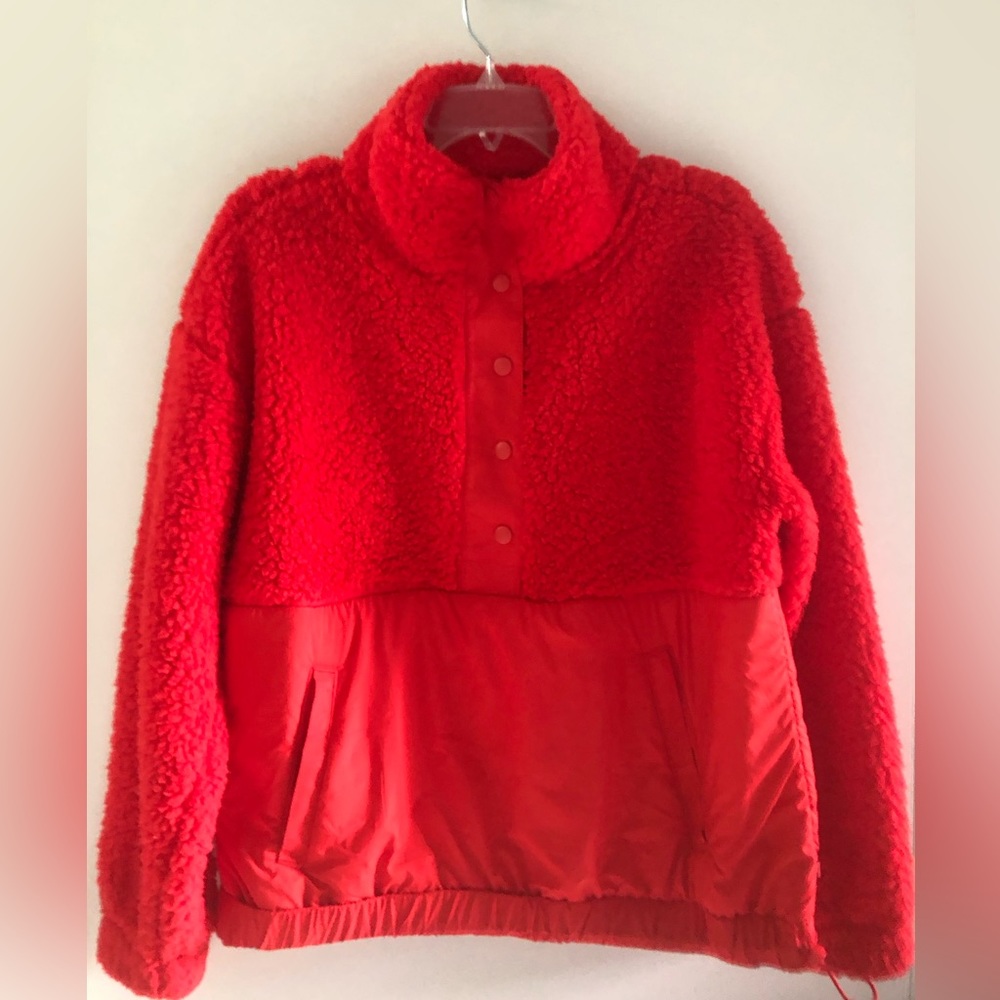 Lou & Grey LOFT Sherpa Pullover